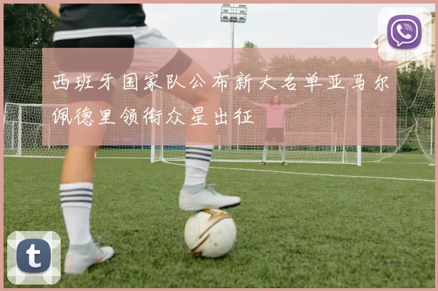 西班牙国家队公布新大名单亚马尔佩德里领衔众星出征